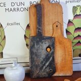 Old stamped butcher leaf