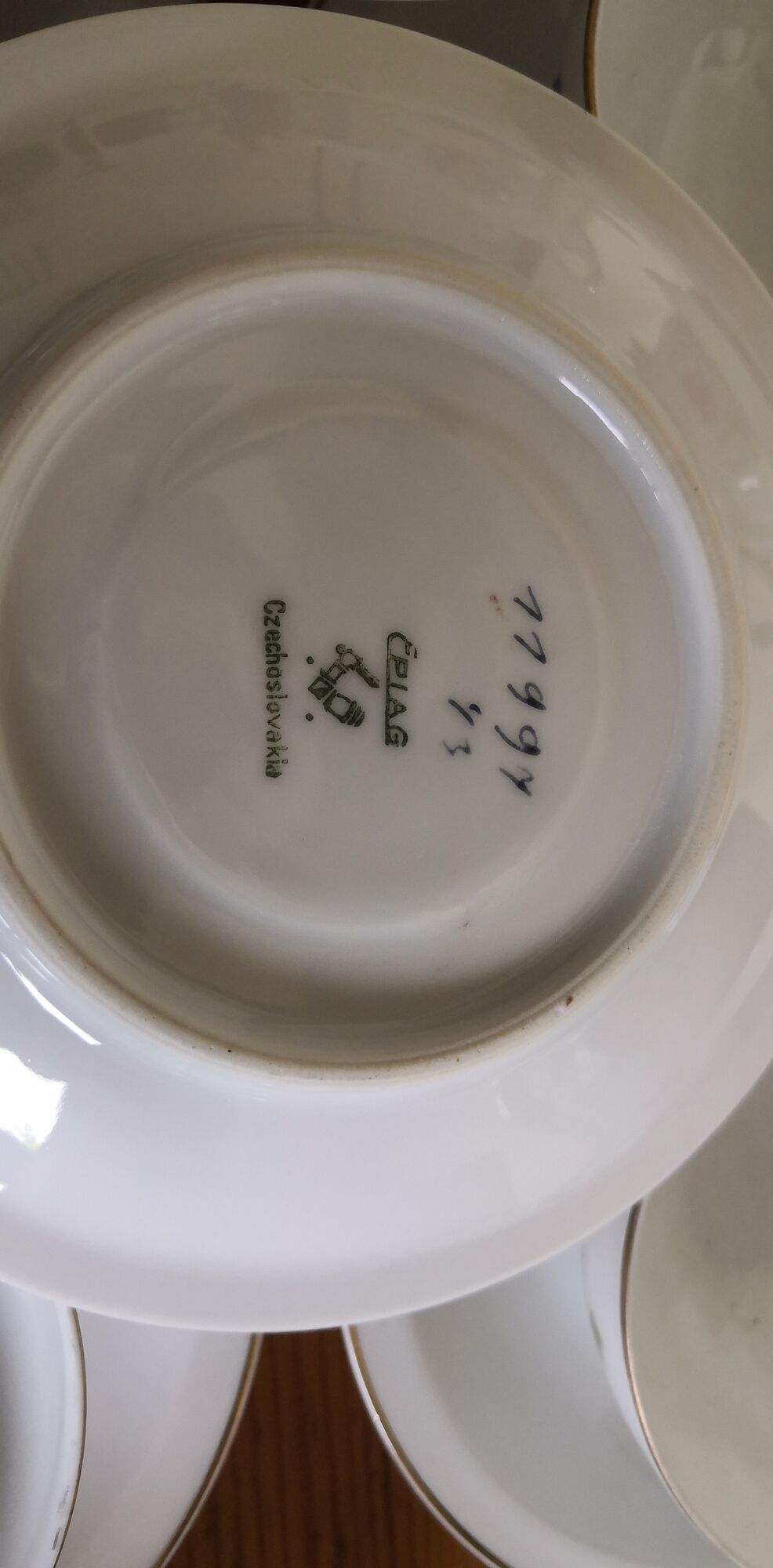 Epiag porcelain coffee service art deco czechoslovakia vintage 1920 1930