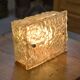 Wall light in resin by Pierre Disderot for Dallux 1960s