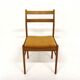 Set of 4 Scandinavian beech chairs, Sweden, 1960