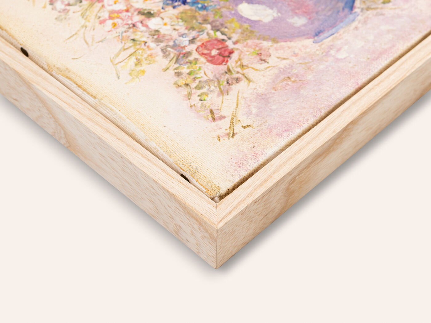 Flower Bouquet from the 1920s, Oil on Canvas, 28 x 38 cm