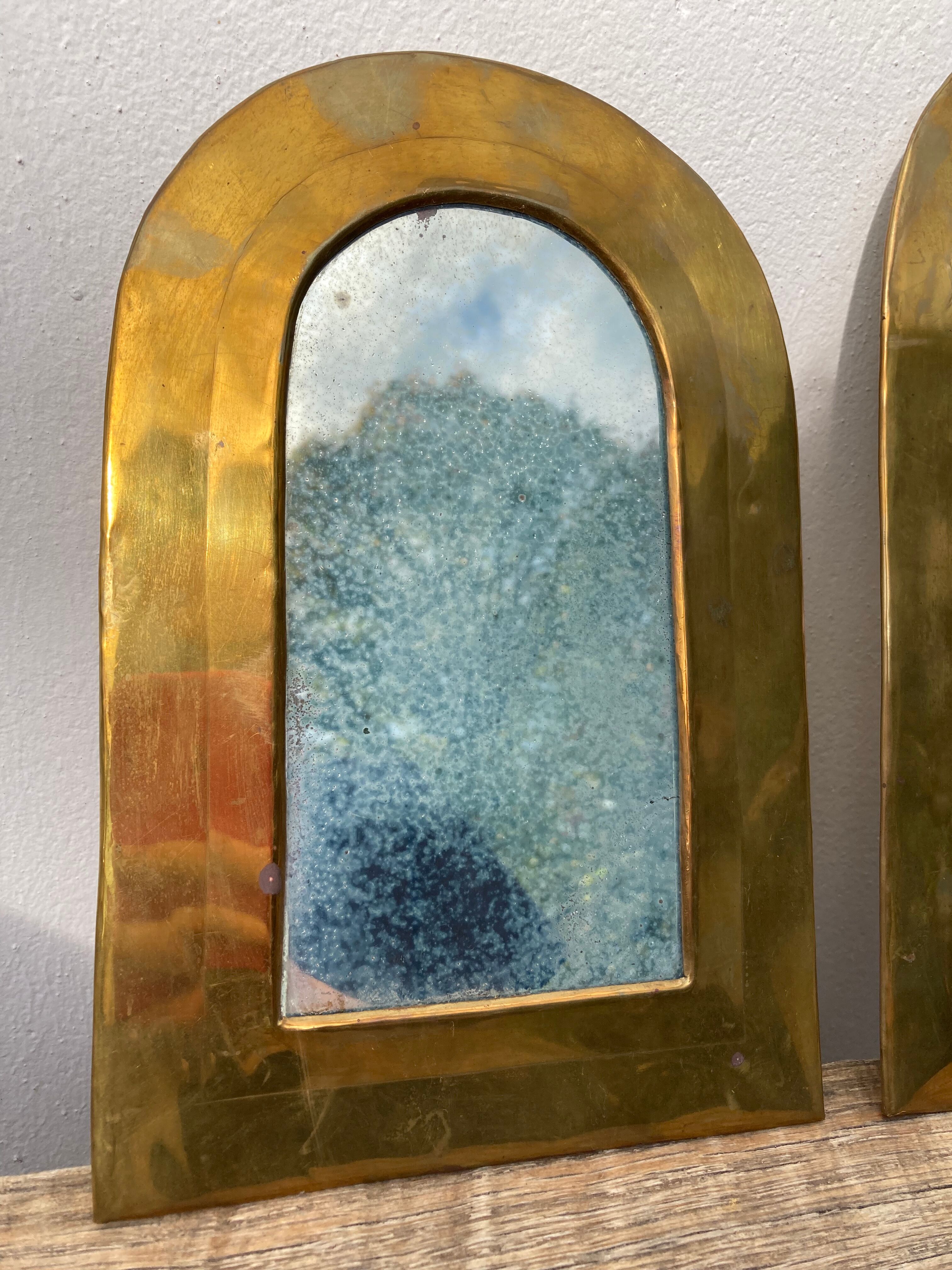 Ethnic Mirror Duo Ancient Golden - Middle Eastern Ice