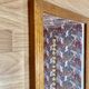 Grand miroir design scandinave 1960.
