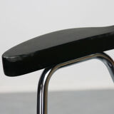 Black model 4455 dining armchairs by Niko Kralj
