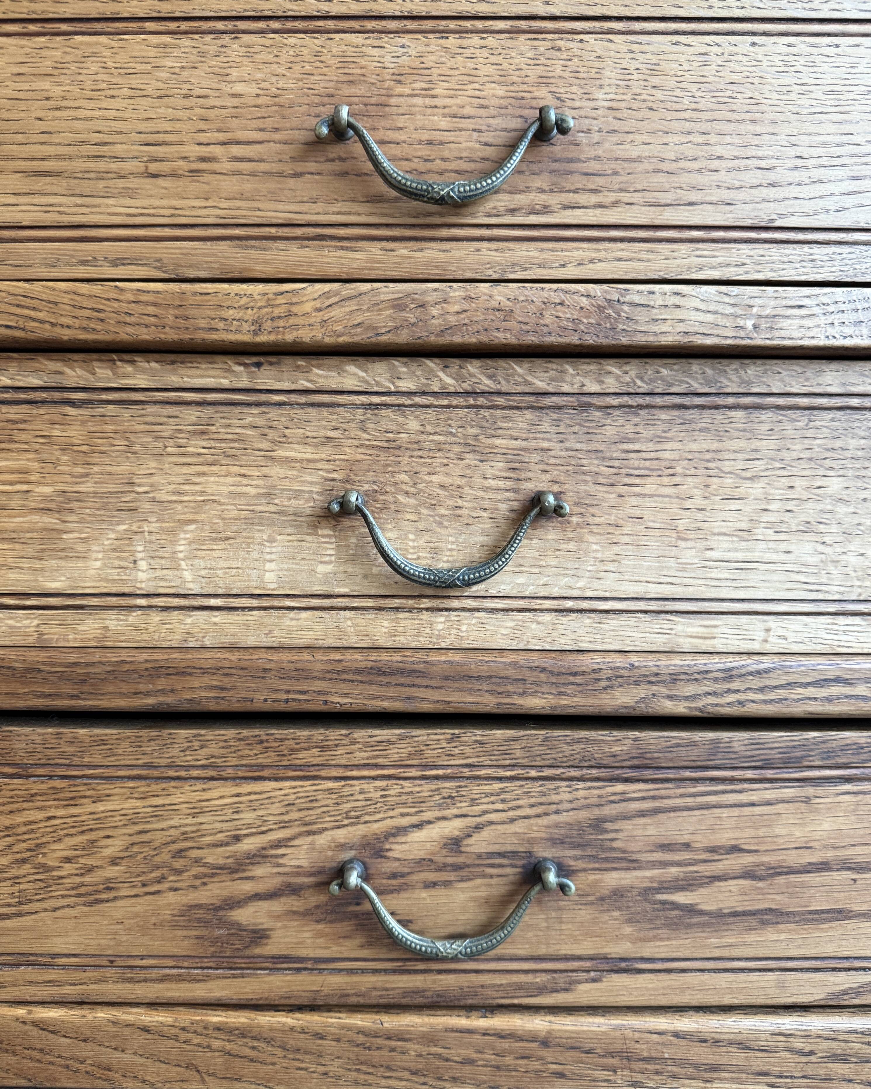 Armoire Art Déco en chêne (rénovée)