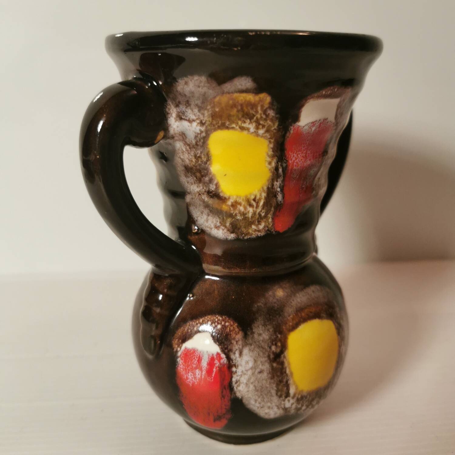 Vase in Pure Vallauris Style Numbered and Signed 50s/60s Vintage