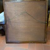 Bamboo rattan mirror