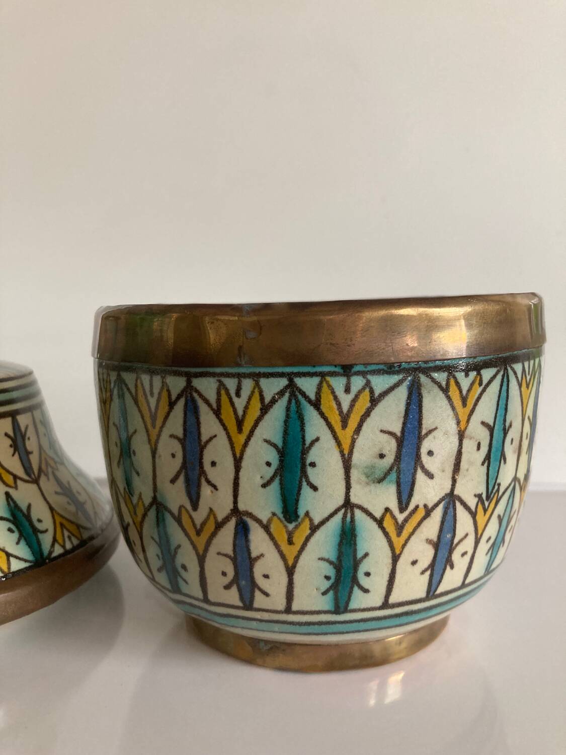 Old Moroccan Jobbana pottery