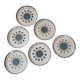 Lot no. 1 of 6 dessert plates MBFA Pornic