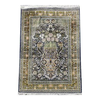 Tapis d'orient agra inde fait main 120 x 194 cm