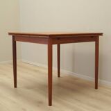Teak table, Danish design, 1970s, production: Denmark
