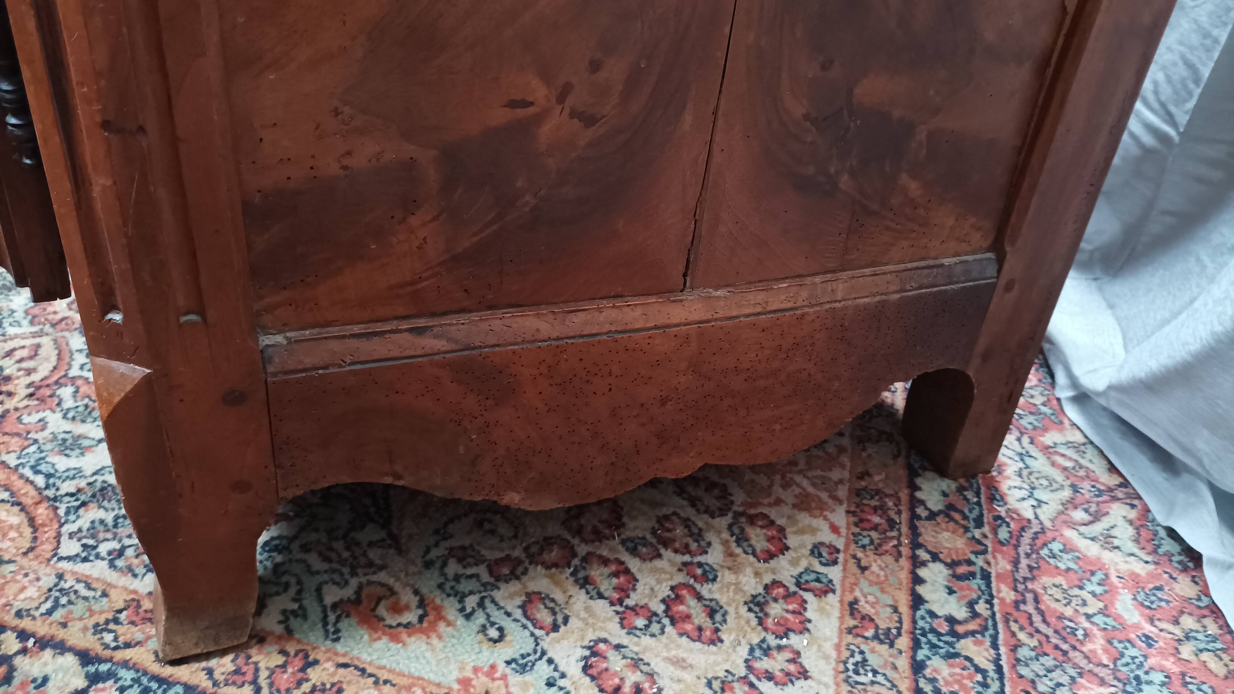 Louis XV walnut wardrobe