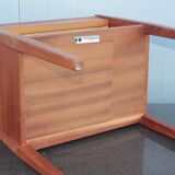 Danish design teak bedside table Poul Hundevad