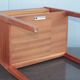 Danish design teak bedside table Poul Hundevad