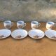Porcelain coffee service "ANCAP" made in Italy