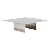 "06" mirrored metal coffee table