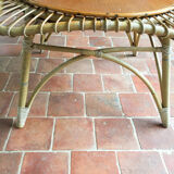 Rattan coffee table