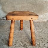 Brocante stool 3-legged plant table