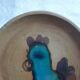 Vallauris pottery plate La Colombe