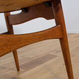 Mid century danish ch33 dining chairs by Hans J. Wegner for Carl Hansen & søn, set of 4
