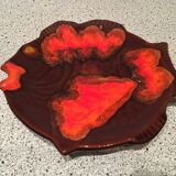 Stylized fish appetizer dish