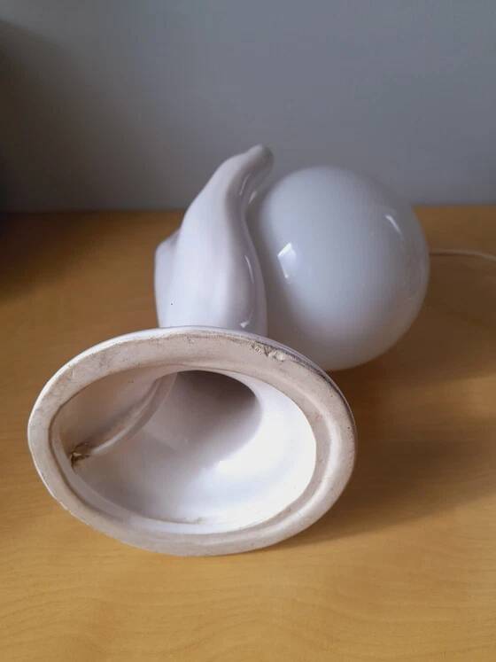 Ceramic hand lamp 1980