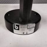 Small vintage wall lamp in hard pressed black and red plastic