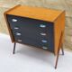 Vintage chest of drawers with 4 drawers