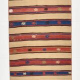 Handmade Wool Kilim Runner Rug, 70x258Cm