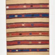 Handmade Wool Kilim Runner Rug, 70x258Cm