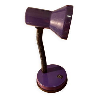 Vintage purple lamp