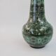 Large green earth-mixed ceramic vase by Jean Gerbino Vallauris
