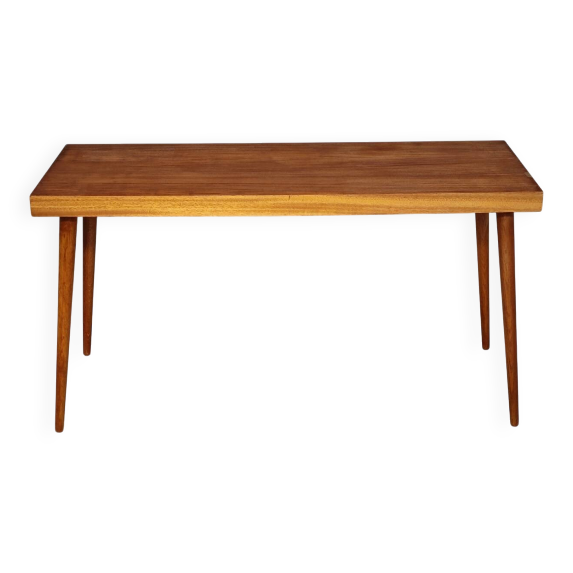 Side table compass legs Czechoslovakia Dievozpracujici mahogany