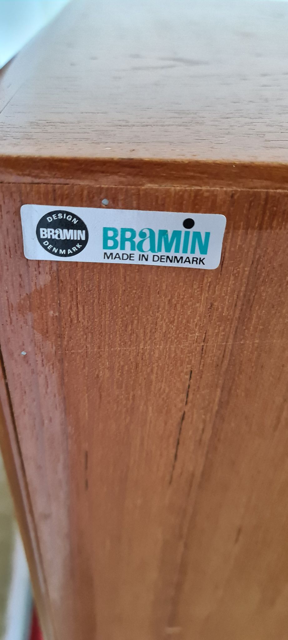 Vintage Danish design teak sideboard by Bramin
