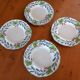 4 salad plates, dessert Fortebraccio Italy