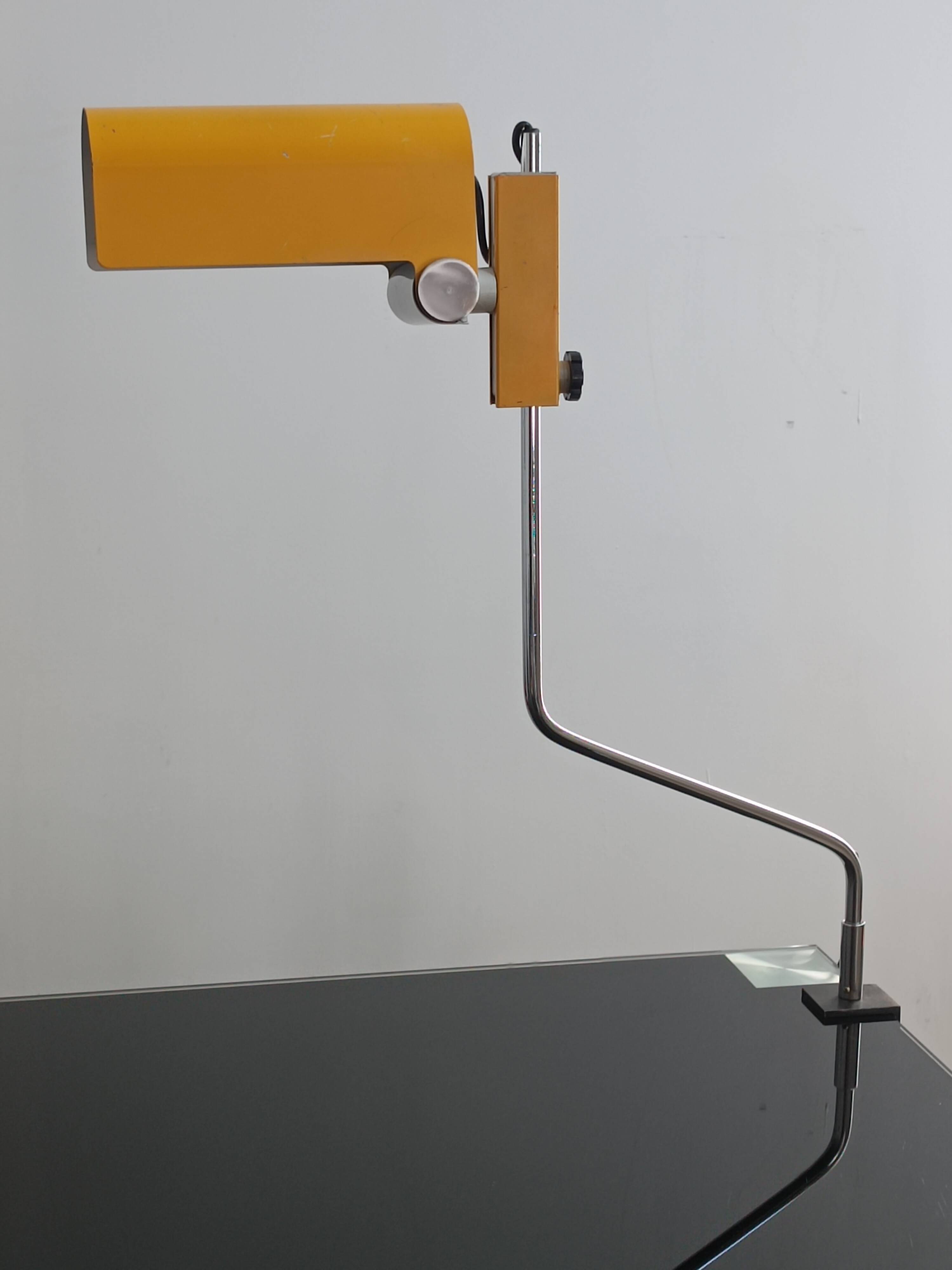 Desk lamp by WB Feldweg for Doria Leuchten 1970s
