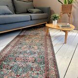 Antique Indian runner rug 301x81