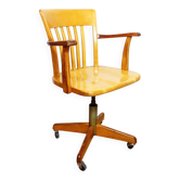 Chaise d'atelier en bois Stoll Giroflex