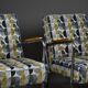 Paire de fauteuils Bauhaus, années 1950, Pologne