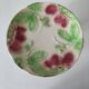 Plate on a pedestal in strawberry slip