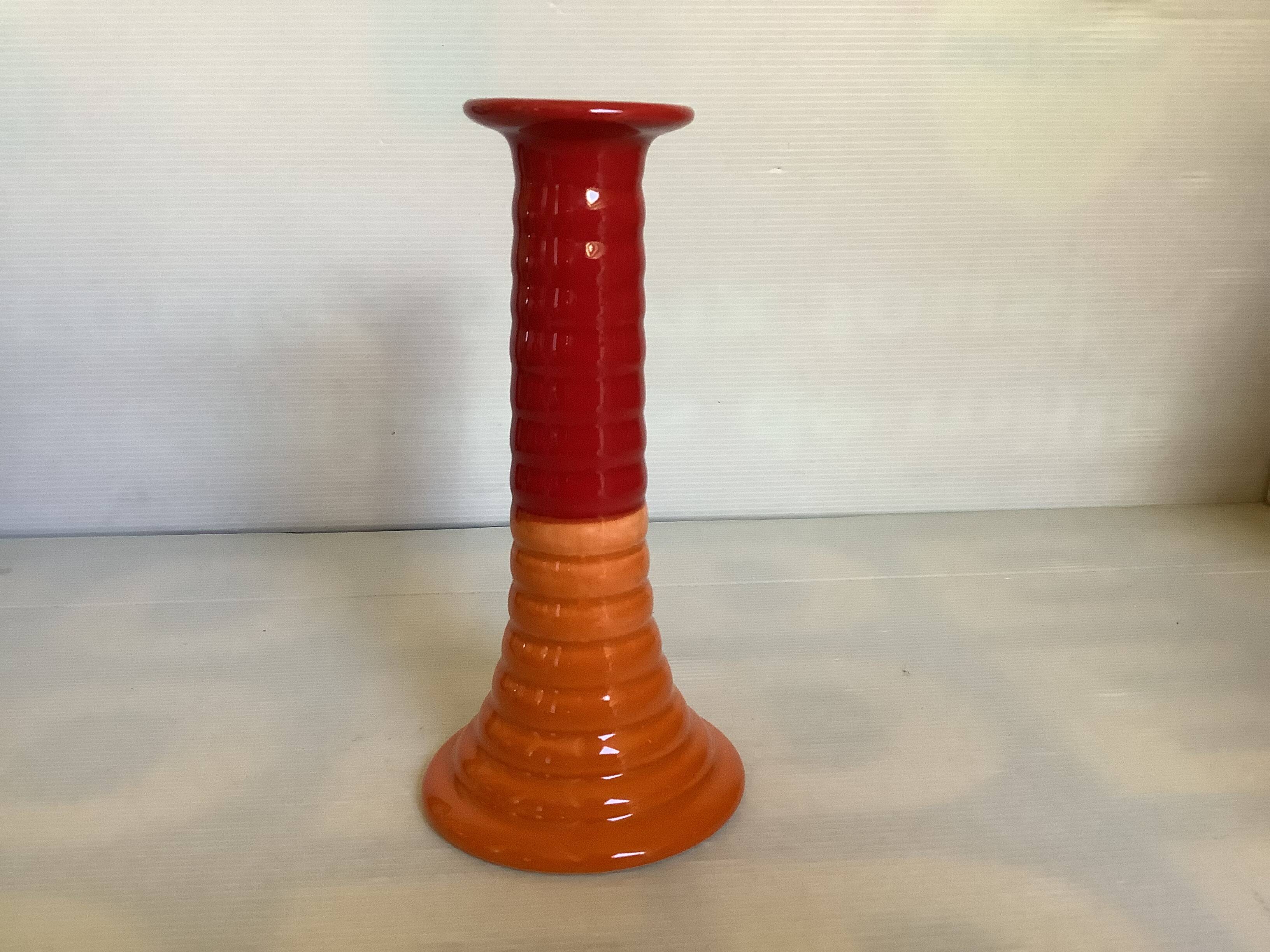 Marcelo Val pottery candle holder