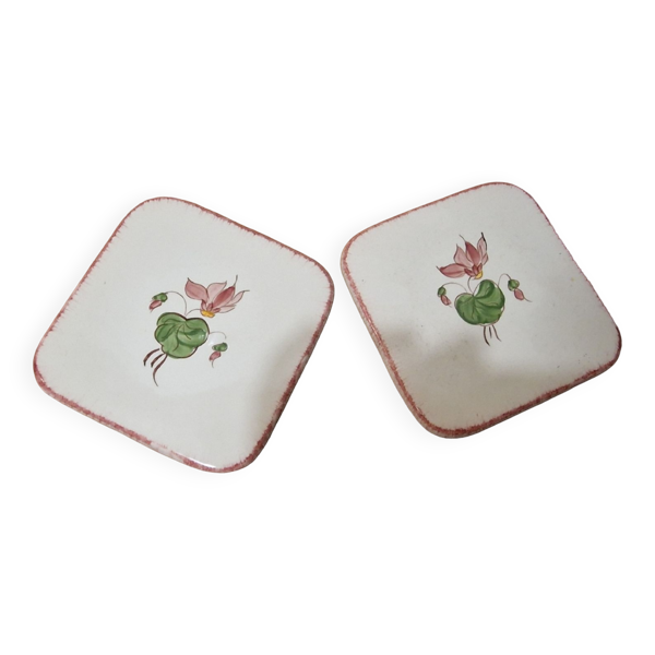 Duo de dessous de bouteille cyclamen — Beyit