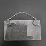 llustration ancienne "Herbier" insérée sous miroir