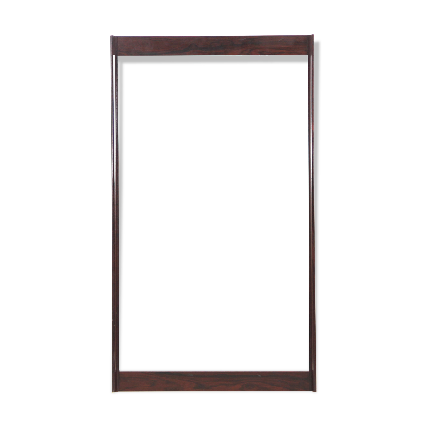 Scandinavian mirror in Rio rosewood