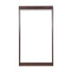 Scandinavian mirror in Rio rosewood