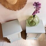 Pair of refurbished bedside tables