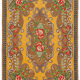Handmade Vintage Moldovan Brown Kilim 183 cm x 280 cm - 23422