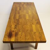 Table basse en bois de rose des années 1960
