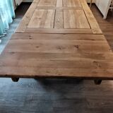 Solid oak farmhouse table