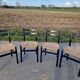 4 Gessef chairs by the Consorzio Sedie Friuli manufacturer.
